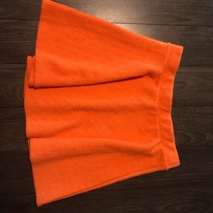 Peach mini short skirt